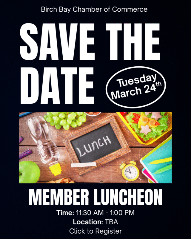 Save the date - March Member Luncheon March 24th, 2026
